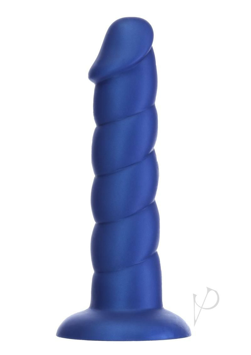 Suction Cup Dildos | Addiction Fantasy Unicorn Dong 8 Blue Dildos Suction Cup Dildos