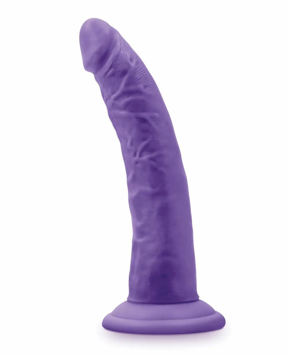 Suction Cup Dildos | Blush Au Naturel Bold Jack 7.5" Dildo – Purple Dildos Suction Cup Dildos