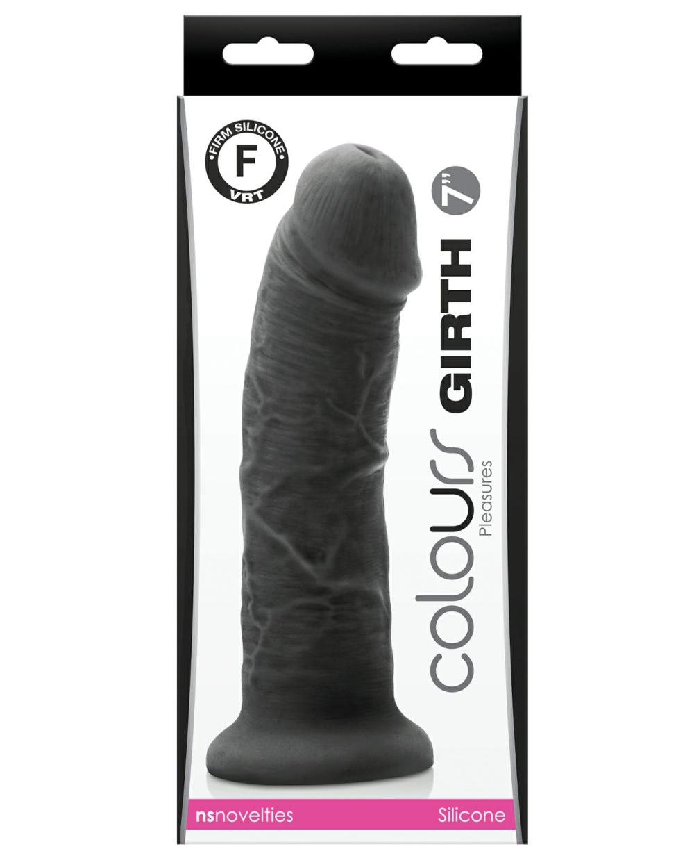 Suction Cup Dildos | Colours Girth – Black Dildos Suction Cup Dildos