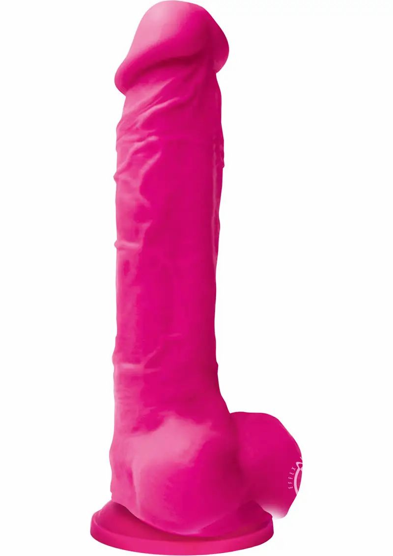 Suction Cup Dildos | Colours Pleasures Silicone 8" Dildo w/Suction Cup – Pink Dildos Huge Dildos