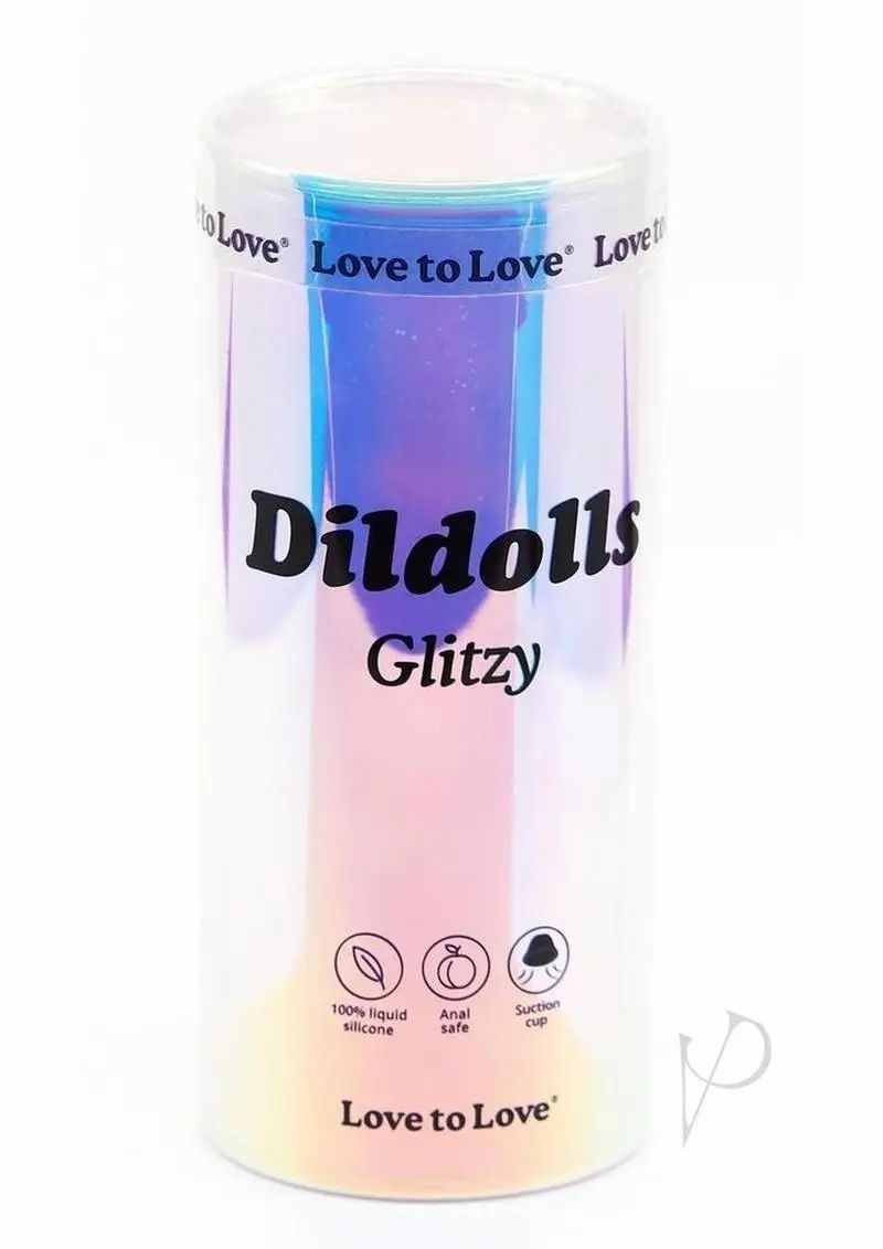 Suction Cup Dildos | Dildolls Glitzy Silicone Dildo – Pink Dildos Suction Cup Dildos