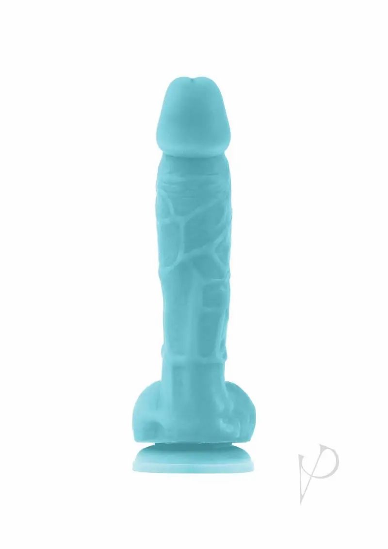 Suction Cup Dildos | Firefly 5" Silicone Glowing Dildo – Blue Dildos Suction Cup Dildos