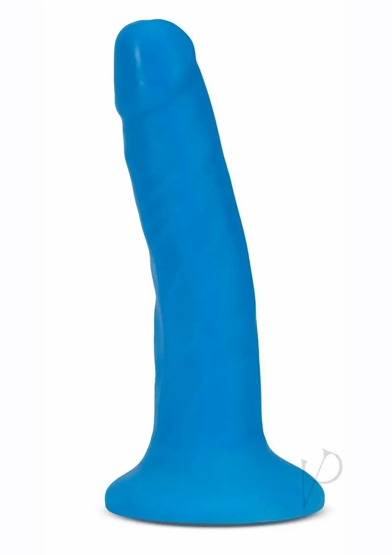 Suction Cup Dildos | Neo Elite D Dense Cock W/balls 6 Blue Dildos Suction Cup Dildos