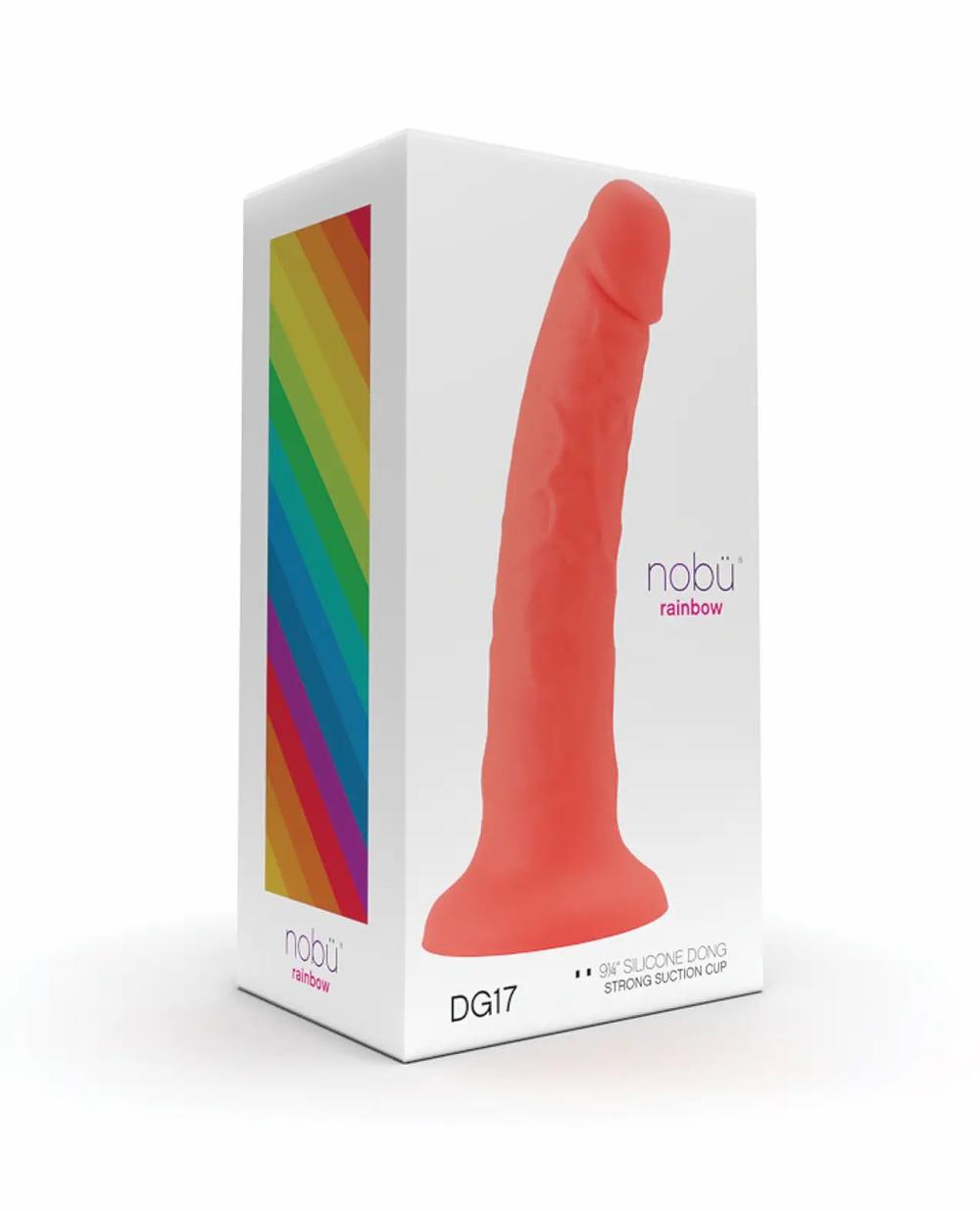 Suction Cup Dildos | Nobu Rainbow Silicone Dongs – Coral Dildos Strap-ons & Harnesses