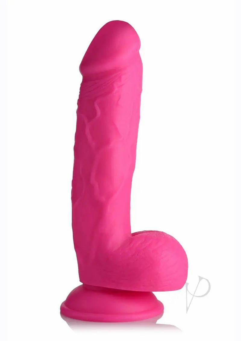 Suction Cup Dildos | Pop Peckers Dildo W/balls 8.25 Pink Dildos Suction Cup Dildos