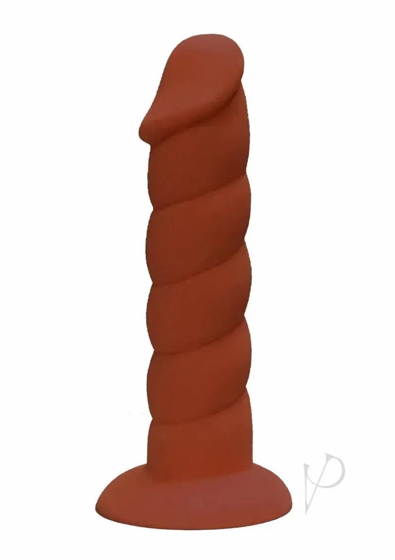 Suction Cup Dildos | Rock Candy Suga Daddy 7 Dildo Non Vibrating suction Cup Base Brown Dildos Suction Cup Dildos