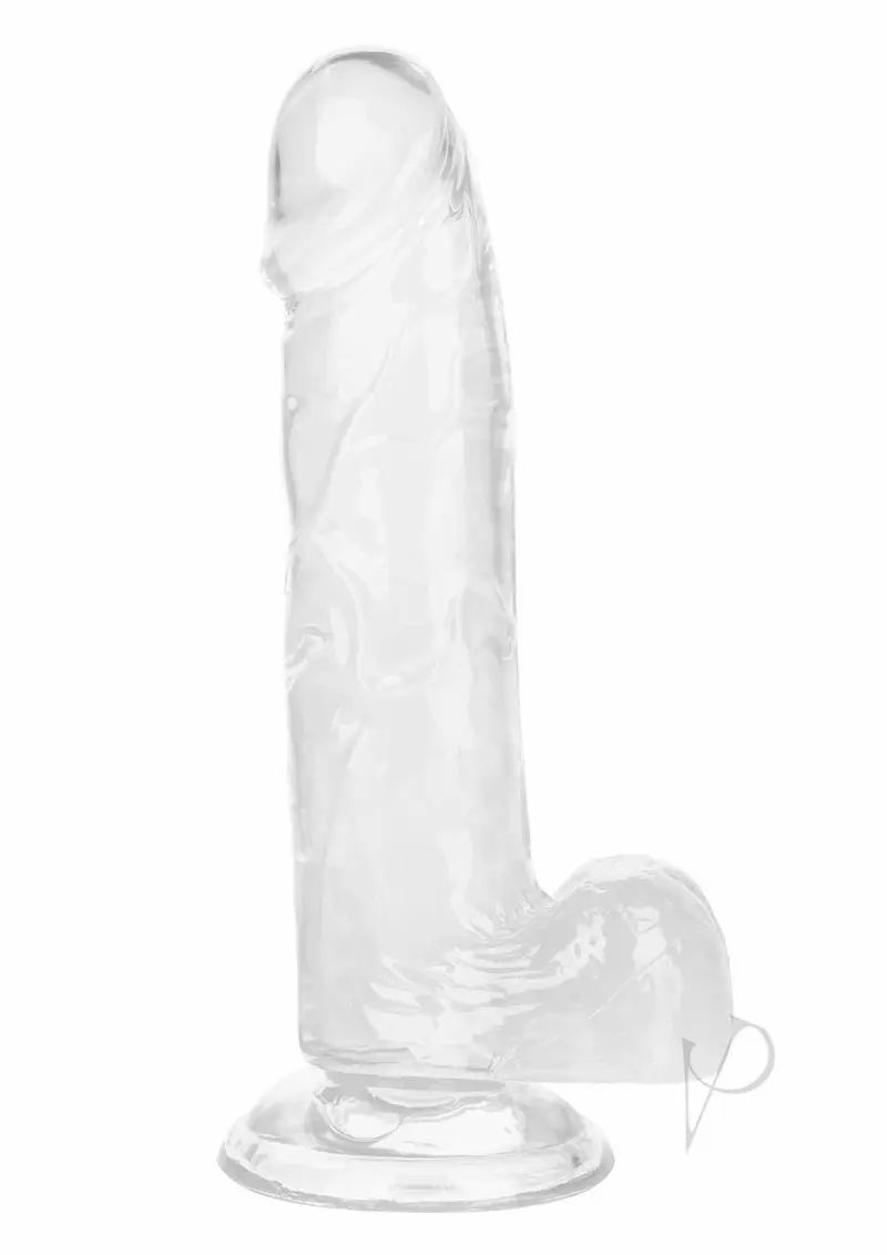 Suction Cup Dildos | Size Queen 6 Clear Dildos Suction Cup Dildos