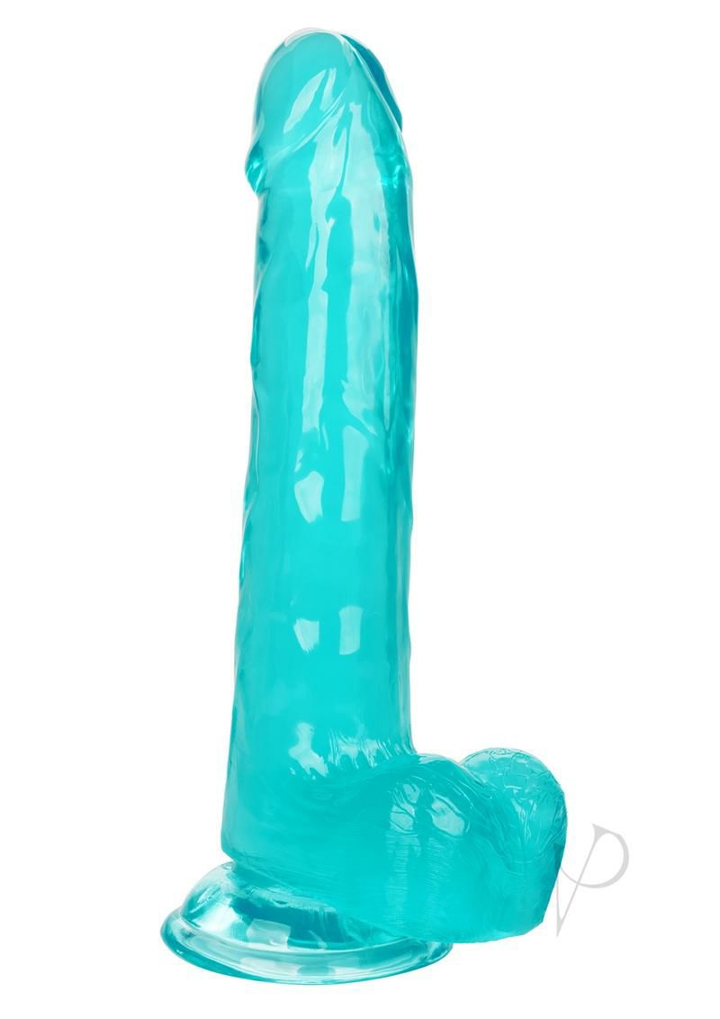 Suction Cup Dildos | Size Queen 8 Blue Dildos Suction Cup Dildos