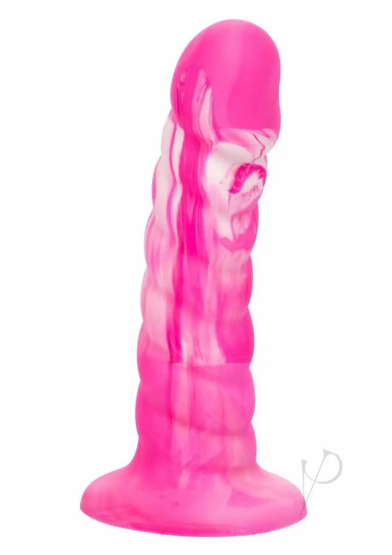 Suction Cup Dildos | Twisted Love Twisted Ribbed Probe – Pink Dildos Suction Cup Dildos