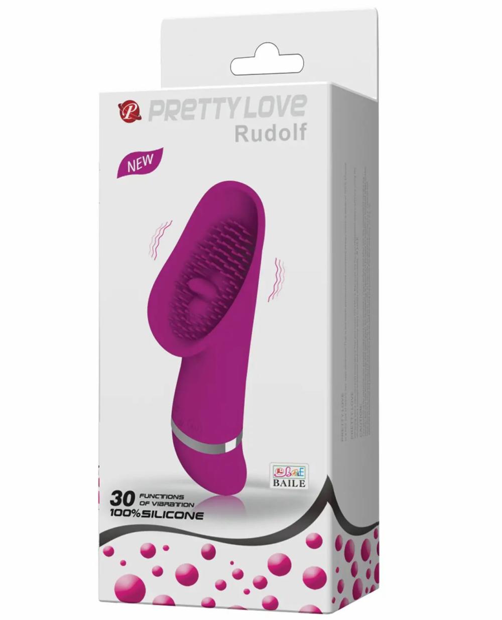 Tongue Vibrators | Pretty Love Rudolf Licker – 30 Function Fuchsia Clit Suckers & Oral Suction Items Clit Suckers & Oral Suction Items