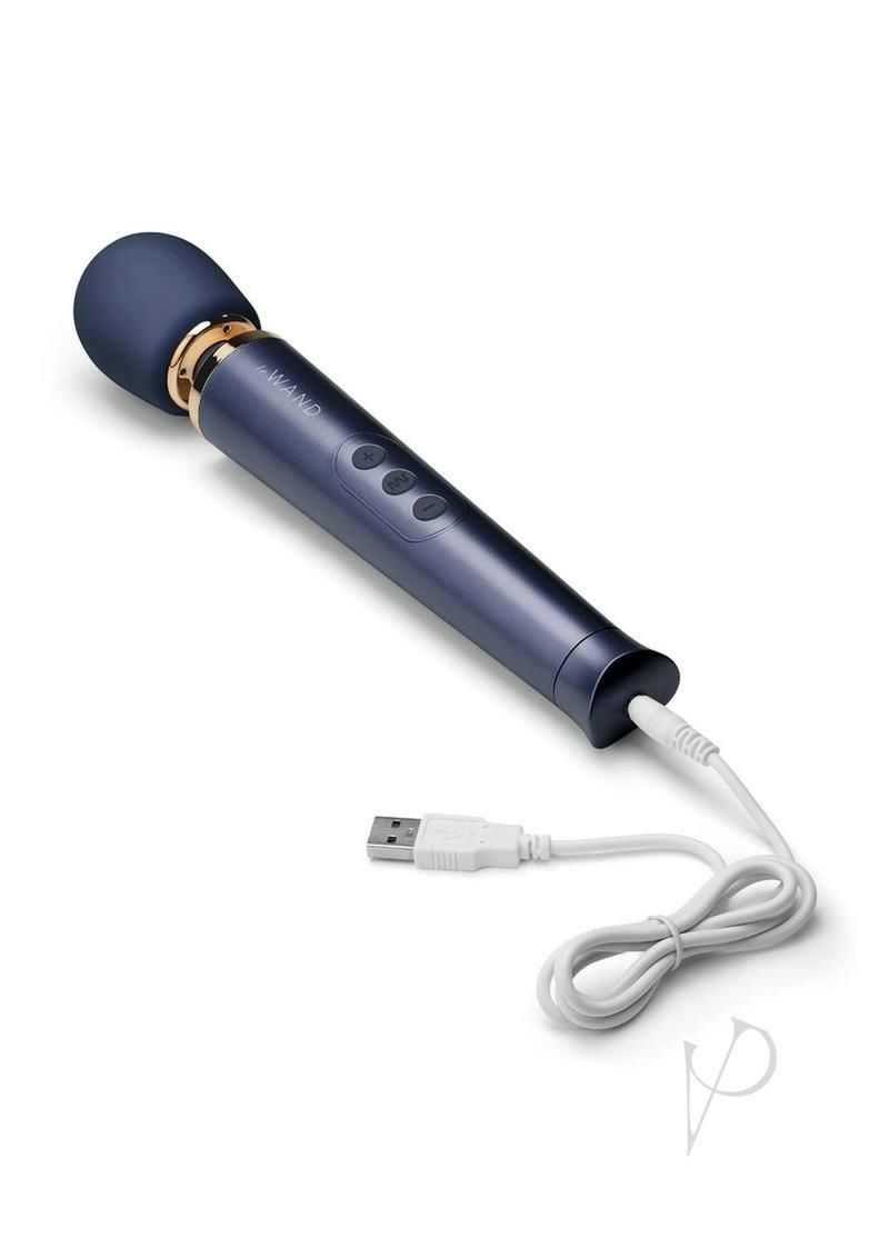 Body Massagers | Le Wand Petite Rechargeable Vibrating Massager – Navy Body Massagers Body Massagers