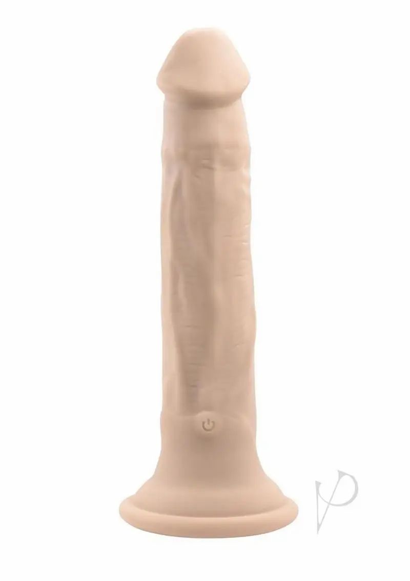 Suction Cup Dildos | In Thrust We Trust Rechargeable Silicone Dildo with Remote – Vanilla Dildos Strap-ons & Harnesses