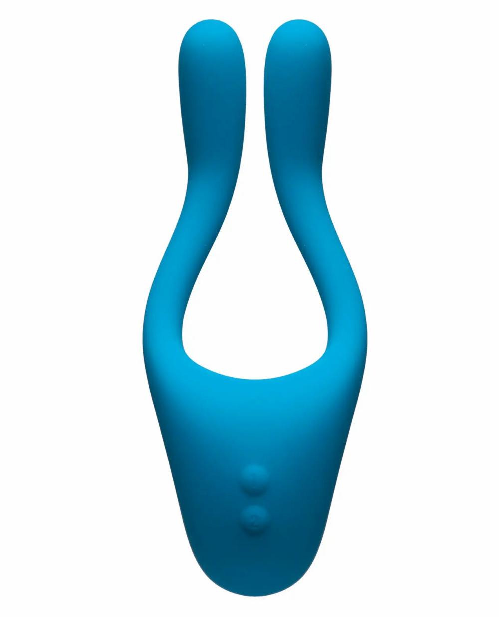 Clit Cuddlers | Tryst V2 Bendable Multi Zone Massager w/Remote – Teal Clit Cuddlers Clit Cuddlers