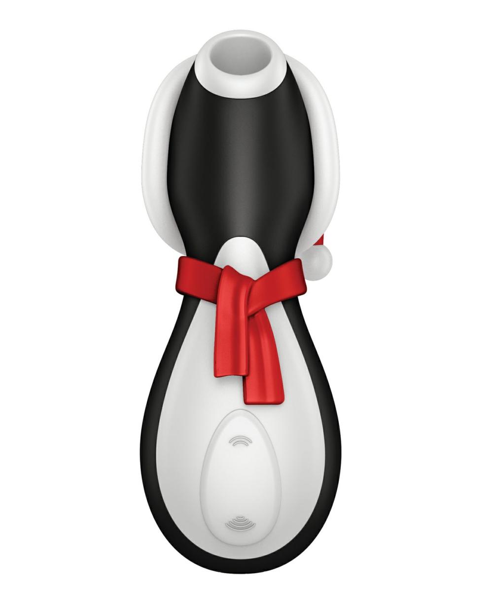 Clit Suckers & Oral Suction Items | Satisfyer Penguin Holiday Edition – Black/White/Red Clit Suckers & Oral Suction Items Clit Suckers & Oral Suction Items