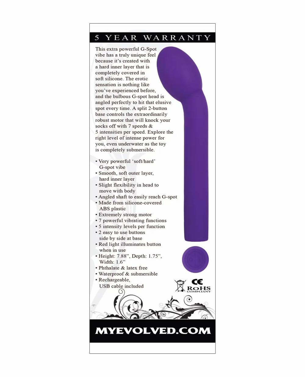 G Spot Vibrators | Evolved Sweet Spot – Purple For Womens G Spot Vibrators