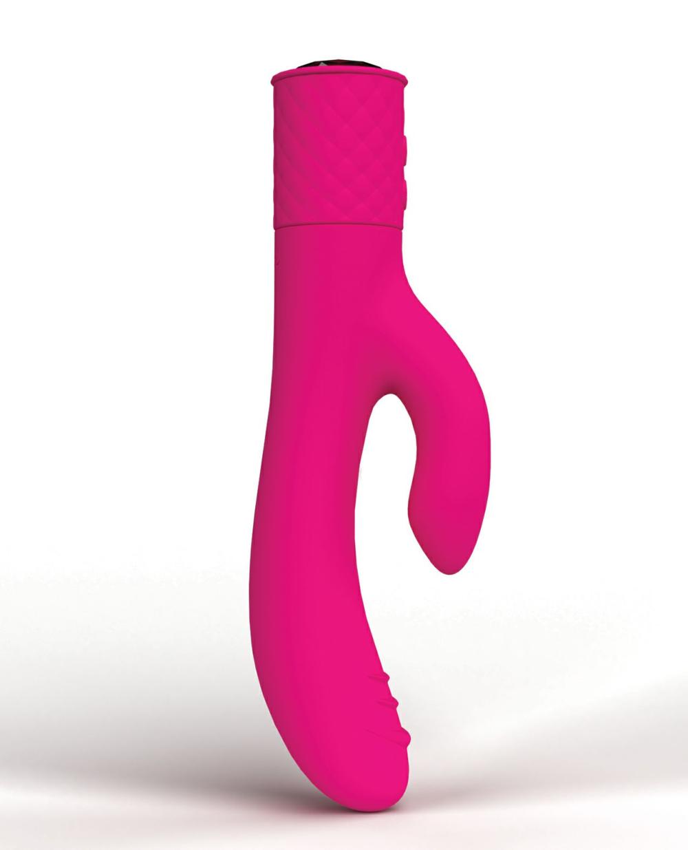 Rabbit Vibrators | Lola Milani Mystique Rabbit w/Black Bottle – Fuchsia For Womens Rabbit Vibrators